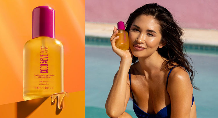 Our Innovative Tan Booster Keeps You Sun-Kissed with SPF